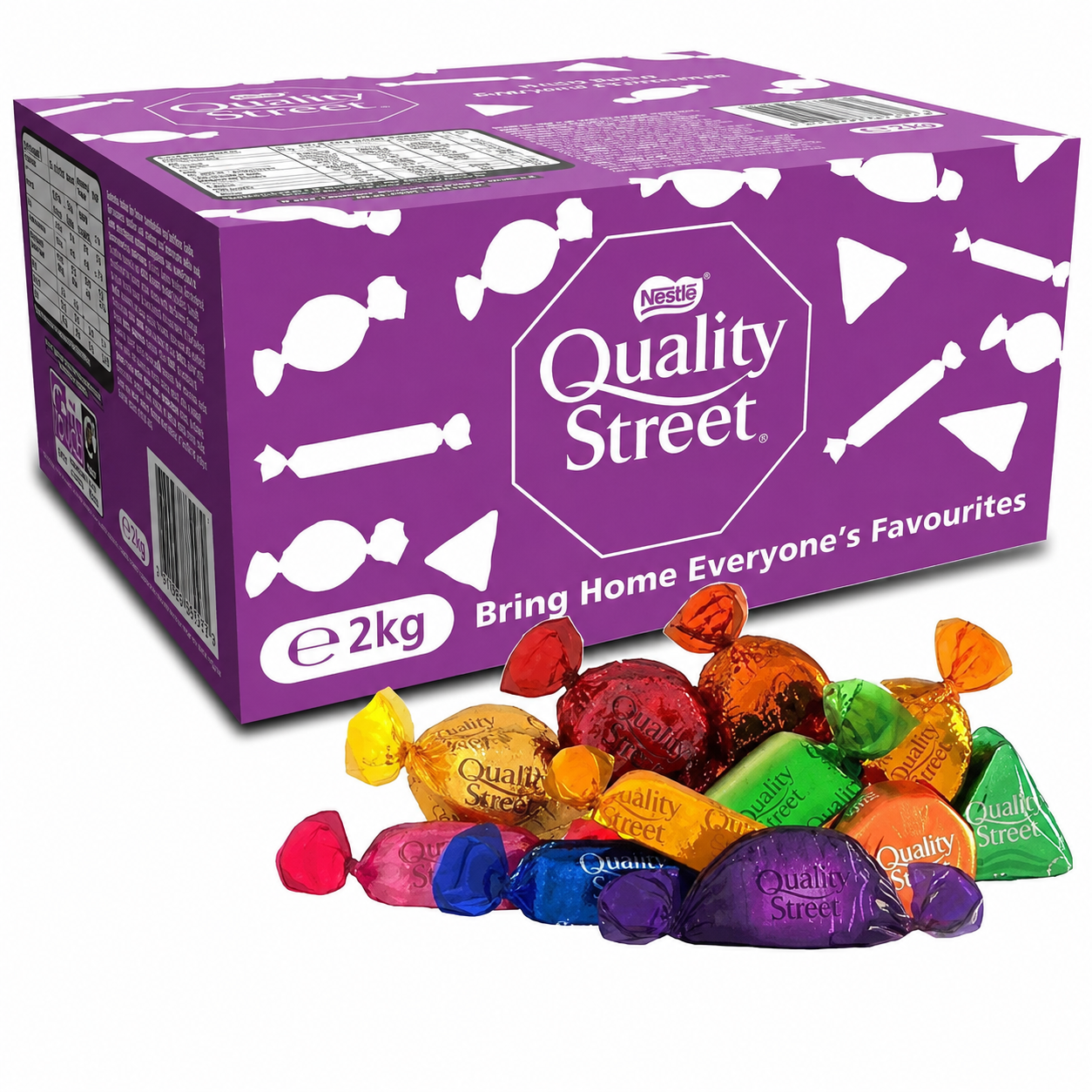 0cbebcec-5414-41dd-b4d0-493b81989fd8 Nestlé Quality Street Assorted Chocolates 2kg Box - Image 1