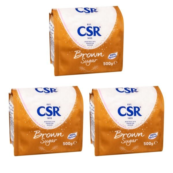 CSR Brown Sugar 500g x 3 Pack