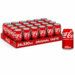 Coca-Cola Original Taste 330ml Cans 24 Pack